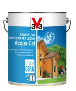 Soddisfatti O Rimborsati Protettivo completo per legno acqua-gel, colore noce scuro - 5 litri